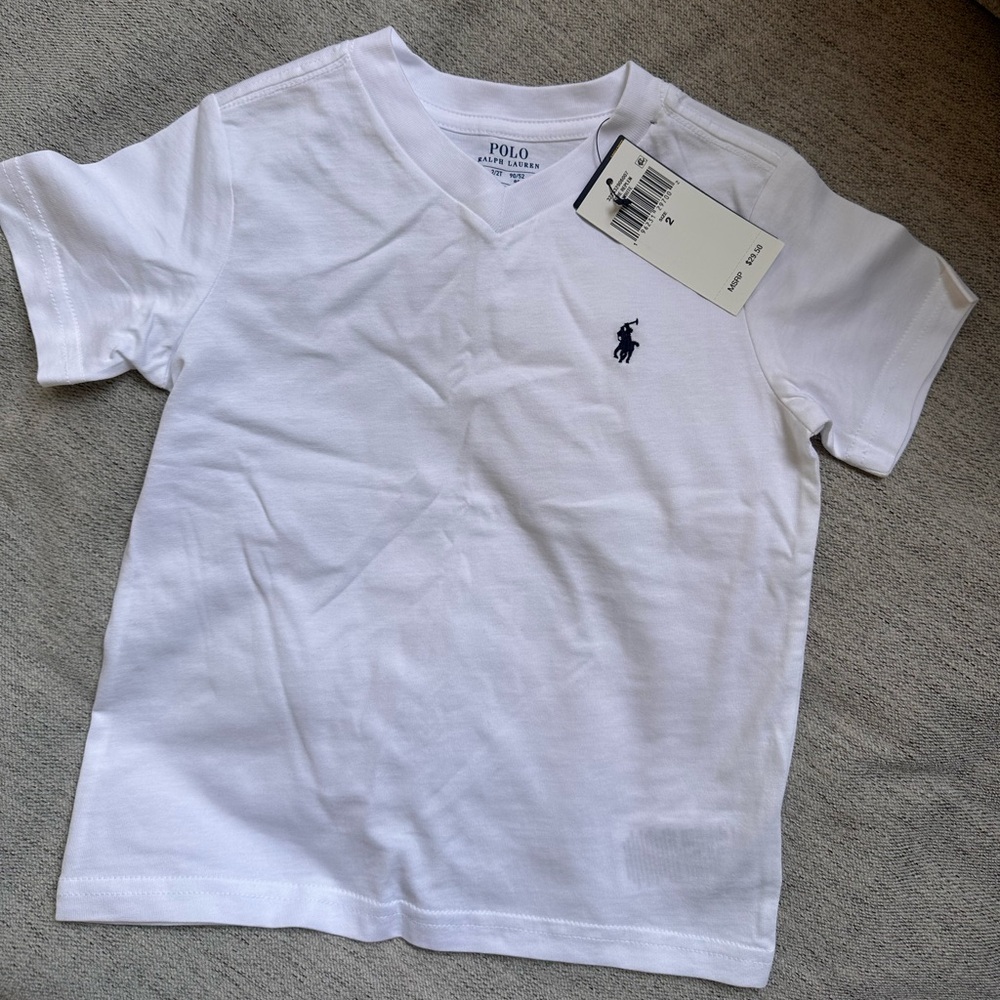 Polo Ralph Lauren White T-Shirt for Toddler